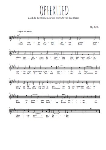 Opferlied